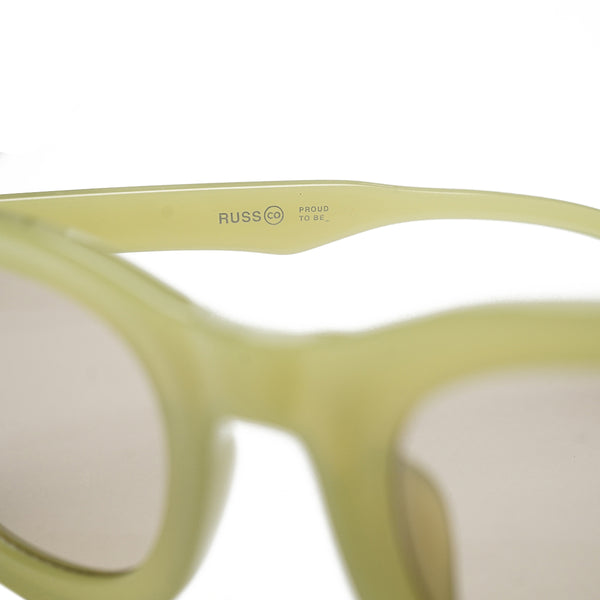 Russ Sunglasess Radiate Neon Green