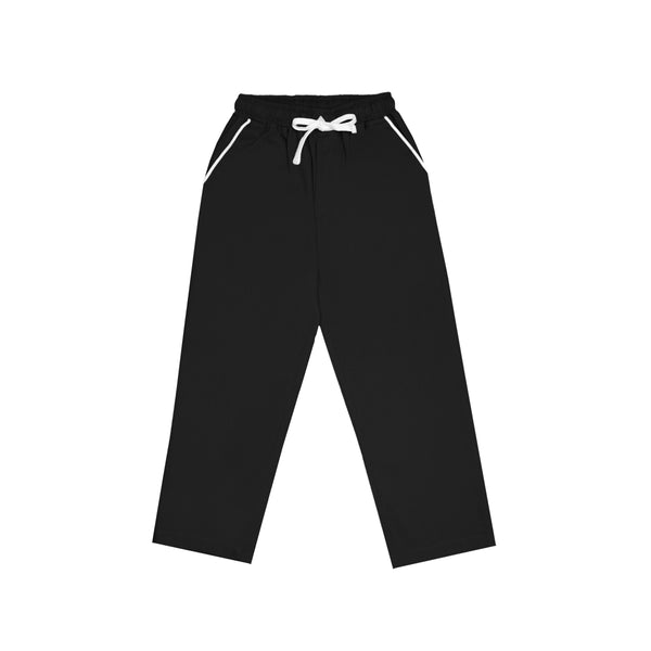 Russ Kids Rilex Pants Cotton Twill Celana Anak Long Attent Black