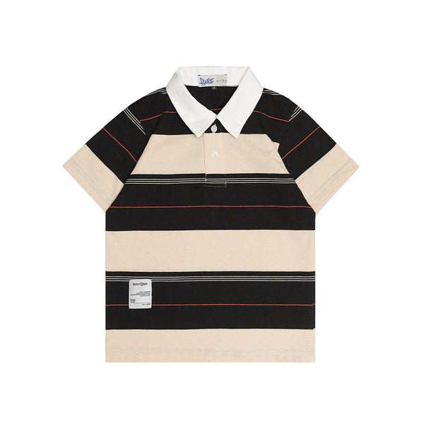 Russ Kids Kaos Poloshirt Rugby Anak Tangan Pendek Norms Black