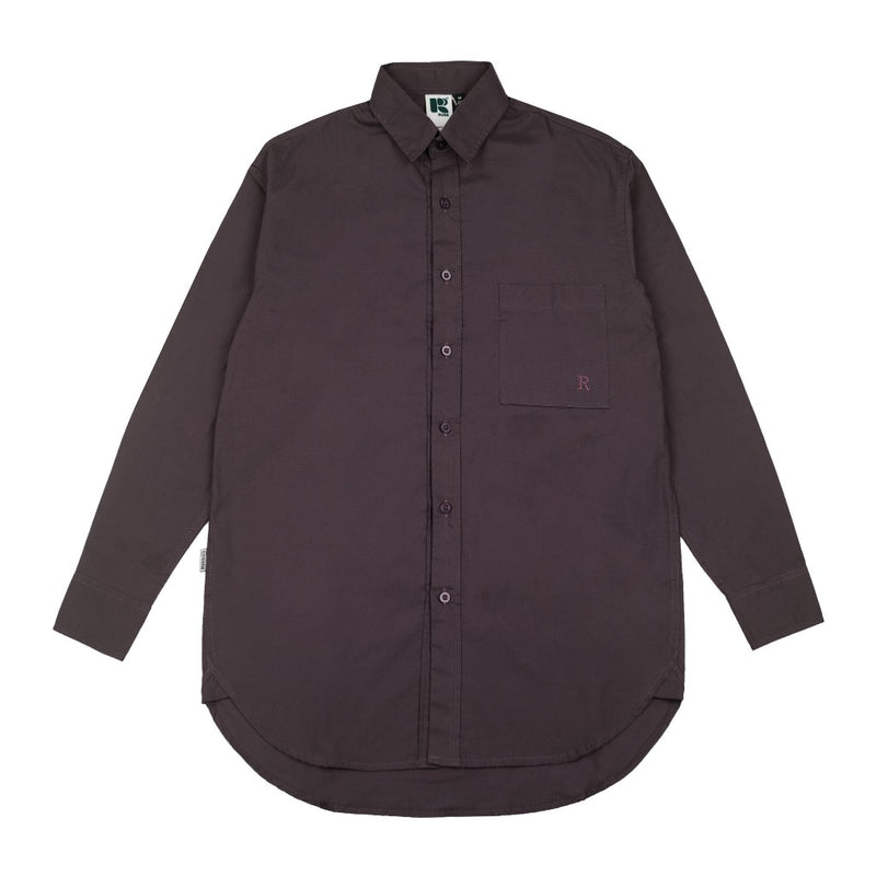 Russ Shirt Dinan Oversize Longsleeve Maroon