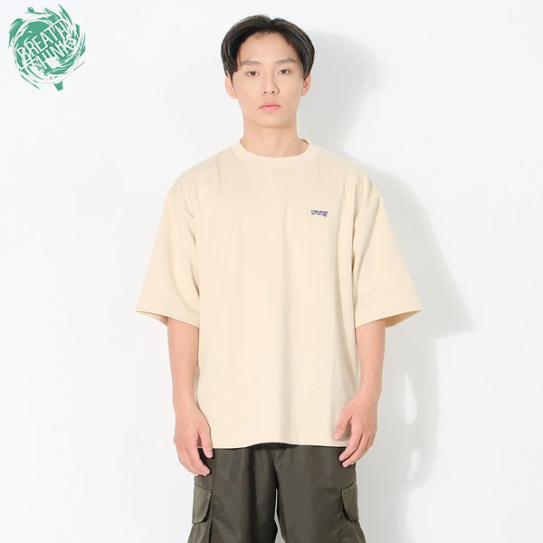 Russ Tshirt Oversize Breath Thinks Rank Cream