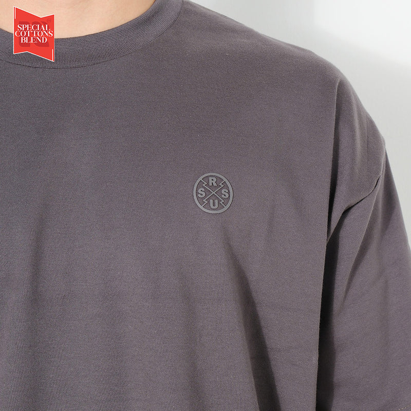 Russ Tshirt Special Cottons Blend Bends Dark Grey