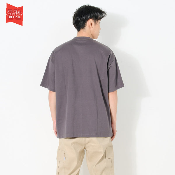 Russ Tshirt Special Cottons Blend Bends Dark Grey