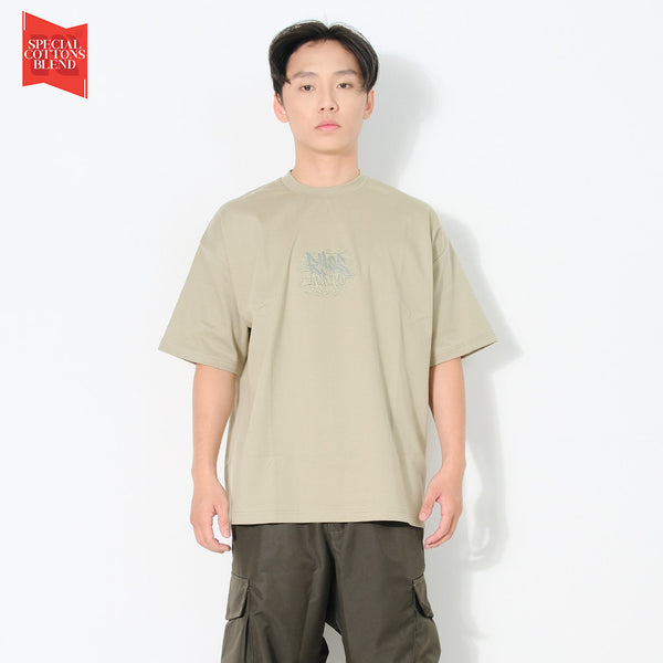 Russ Tshirt Special Cottons Blend Bricks Light Olive