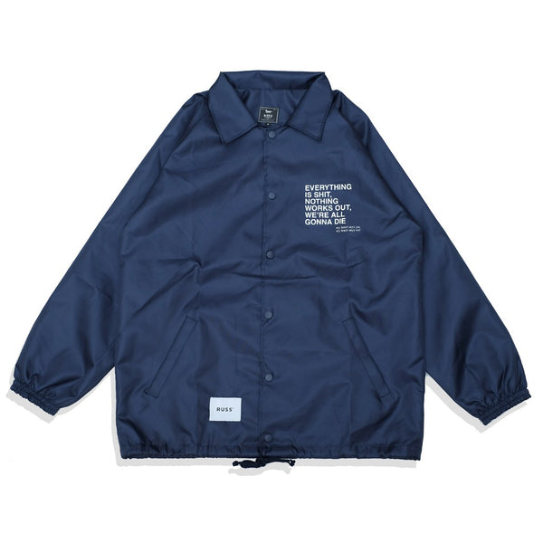 Russ Jacket Workout Coach Navy