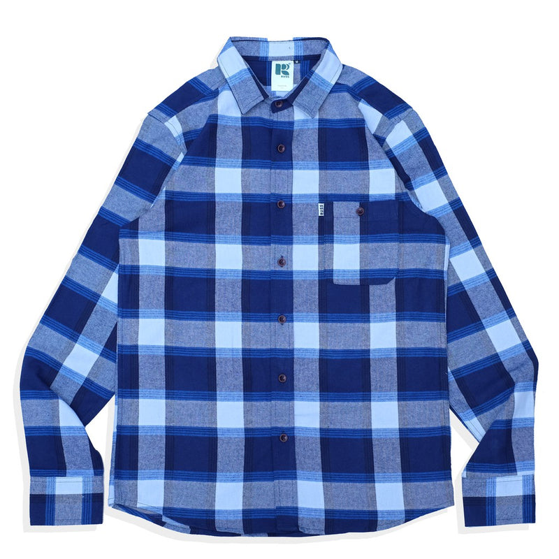 Russ Shirt Flannel Neofla One Long Blue