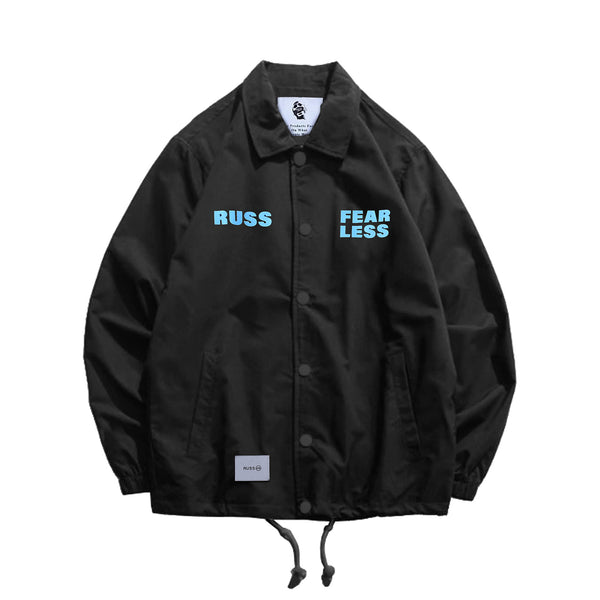 Russ Jacket Coach Fearless Black