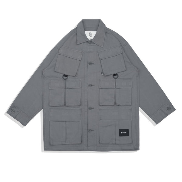 Russ Jacket Tactical 8 Pocket Grey