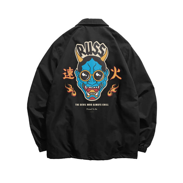 Russ Jacket Devil Coach Black