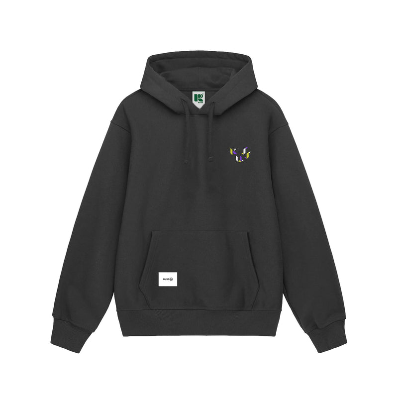 Russ Sweater Hoodie Origam Black