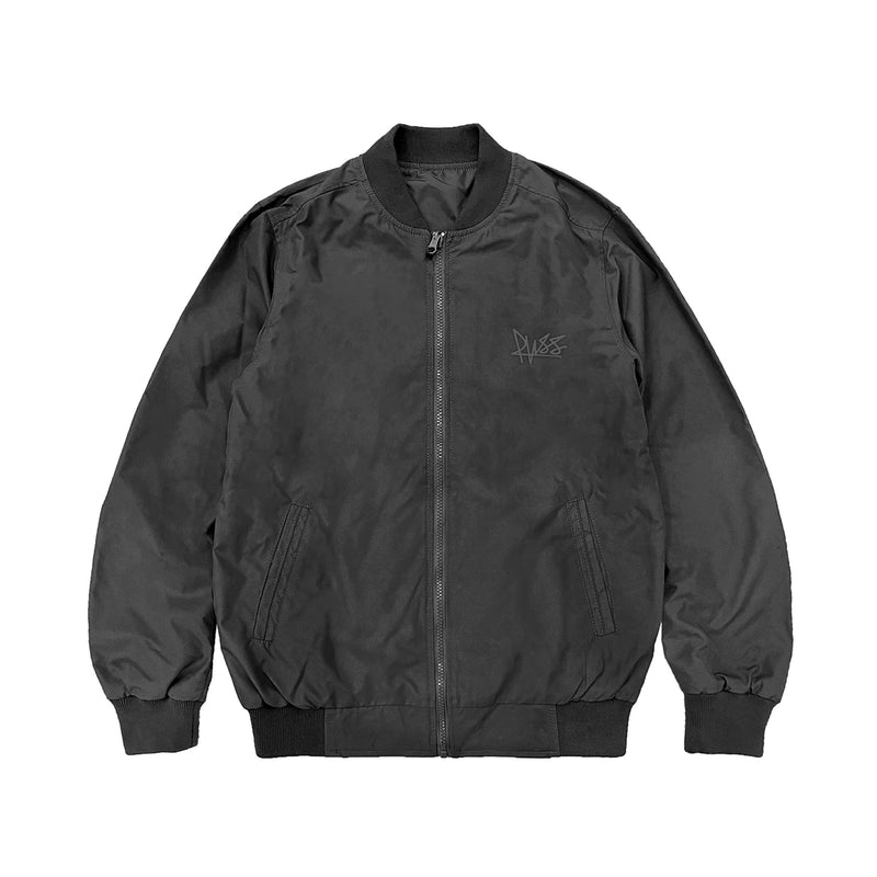 Jaket Russ Harrington Bomber Symbiote Hitam