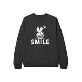 Russ Sweater Crewneck Smile Black