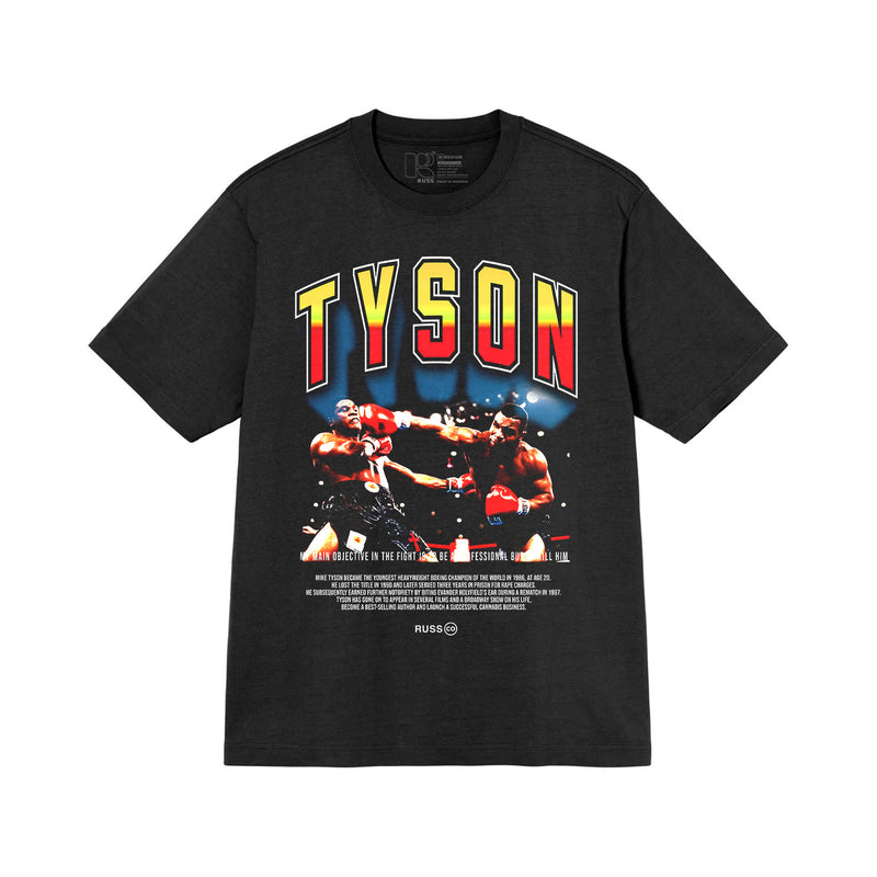 Russ Tshirt Kaos Pria  Tyson Black