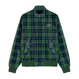 Russ Jaket Harrington Flannel Council Green