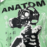 Russ Tshirt Kaos Pria Anatomy Green