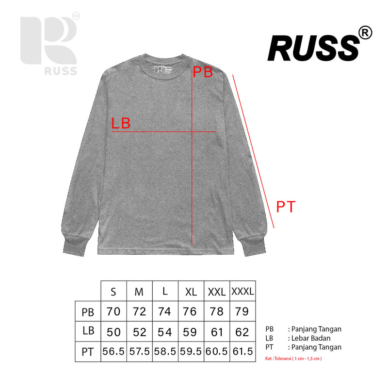 Russ Tshirt Kaos Pria Anatomy Green