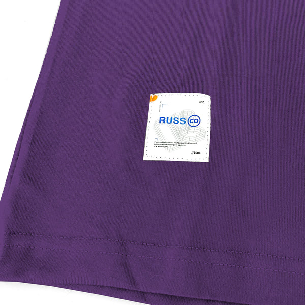 Russ Kaos Pria Beck Tshirt Purple